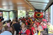 WM 2014 - Belgische Fanzone Wien